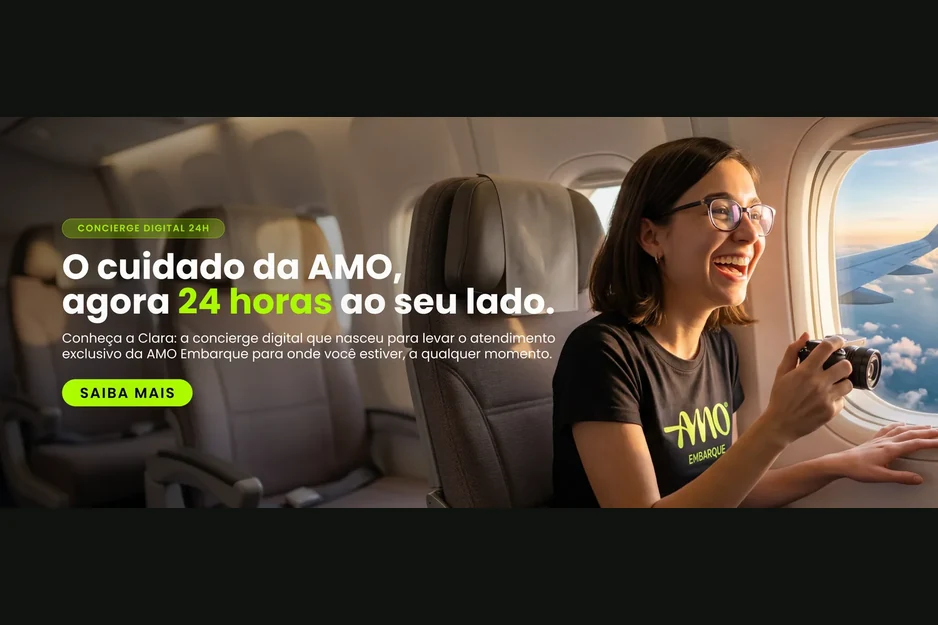 Clara, a concierge digital com inteligência artificial da AMO Embarque
