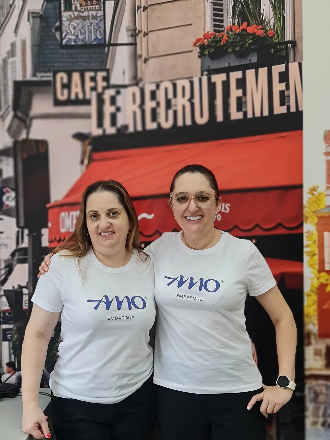 Fundadoras da AMO Embarque em Nova York