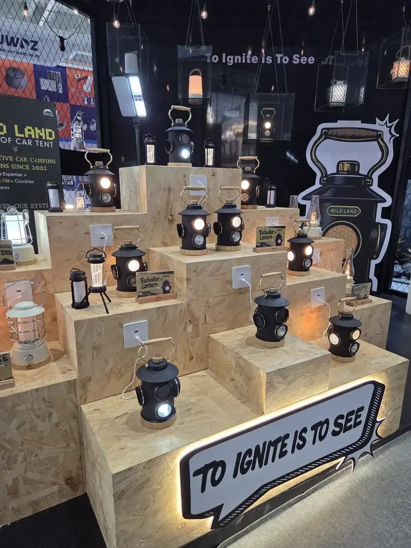Lanternas Wild Land — Fase 3 Esportes e Outdoor